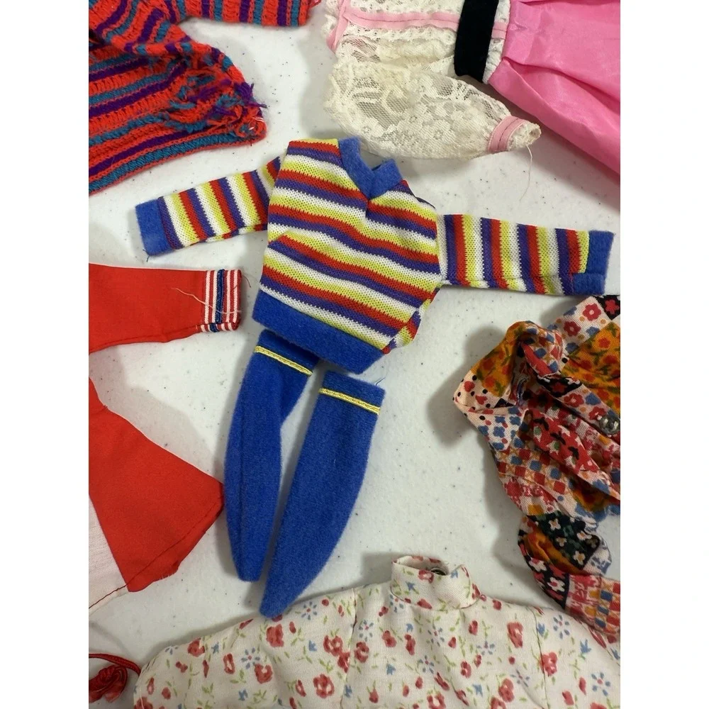 Vintage Barbie Clothing Lot Pieces Fashion Outfits Sailor, Gold Dreams, Plaid